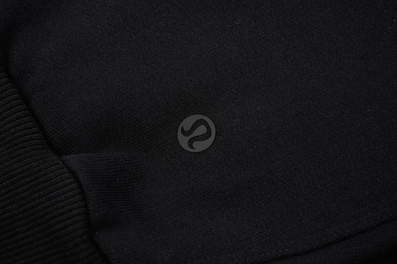 Design Classic Oversized Hoodie Black - 7