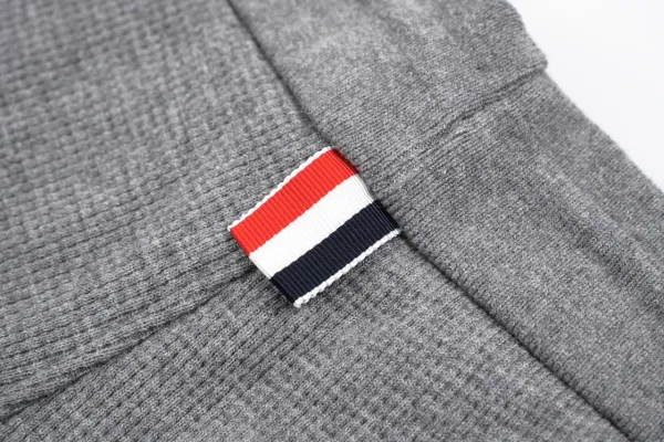 Thom Browne Four-Bar Stripe Gray Sweatpants - 19
