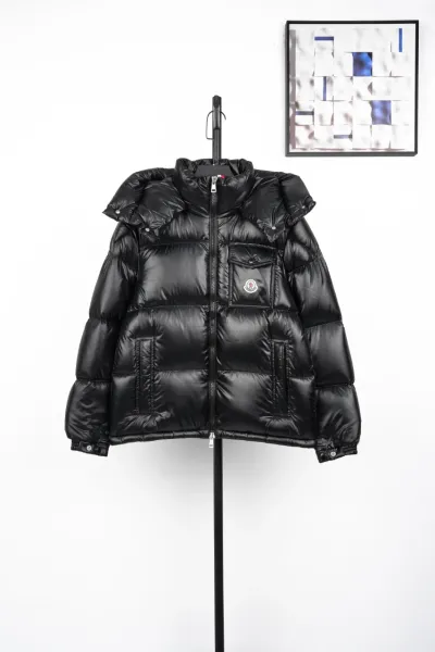 Moncler Maya Down Jacket Black - 1