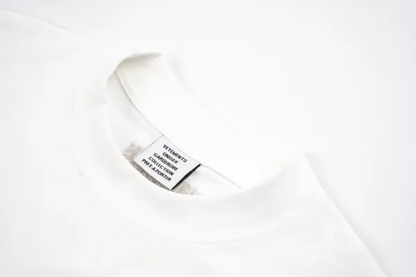 Vetements Logo Print Black T-Shirt - 8