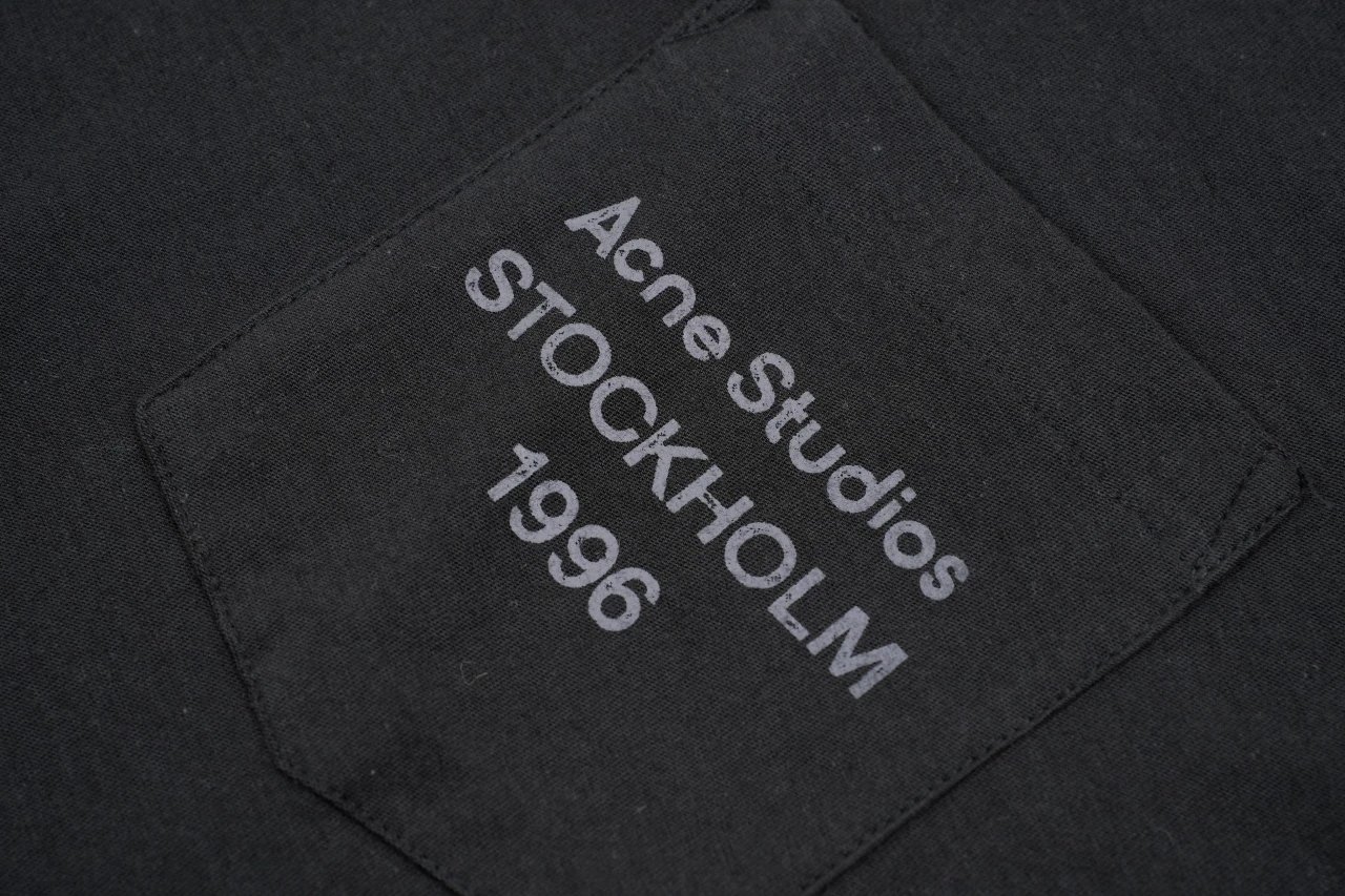 Acne Studios Stockholm 1996 Pocket Long Sleeve T-Shirt White - 8