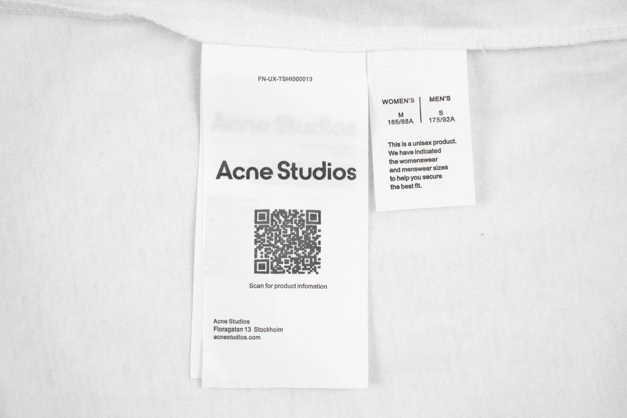 Acne Studios Stockholm 1996 Pocket Long Sleeve T-Shirt White - 21