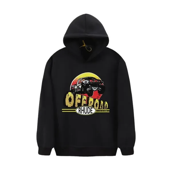 Rhude St. Jean Beach Club Hoodie White - 14
