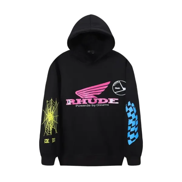 Rhude St. Jean Beach Club Hoodie White - 13