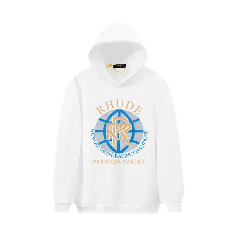 Rhude St. Jean Beach Club Hoodie White - 15
