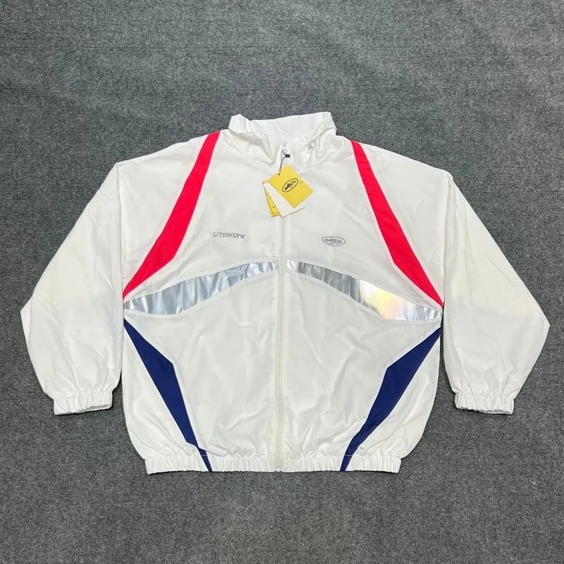 Corteiz Tracksuits Colorblock zip-up track jacket and pants set — 30