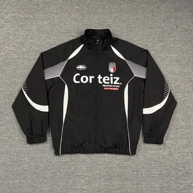 Corteiz Tracksuits Colorblock zip-up track jacket and pants set product detail image 10