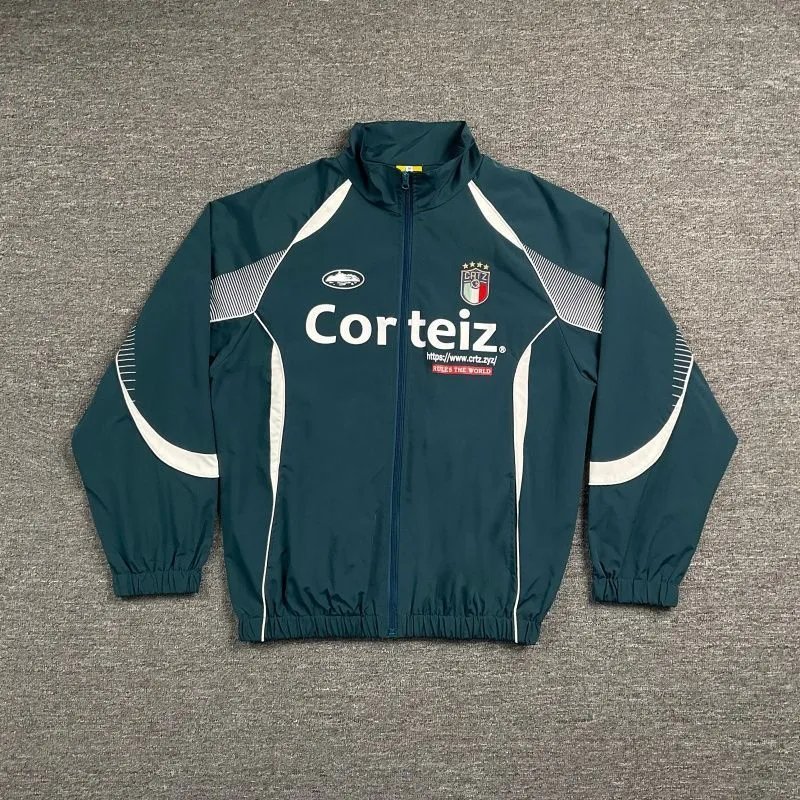 Corteiz Tracksuits Colorblock zip-up track jacket and pants set image 11