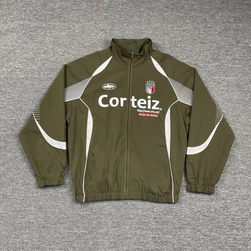Corteiz Tracksuits Colorblock zip-up track jacket and pants set image 8