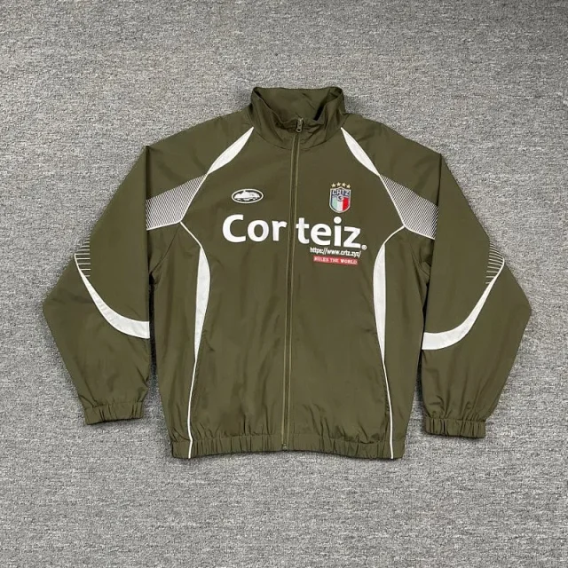 Corteiz Tracksuits Colorblock zip-up track jacket and pants set product detail image 8