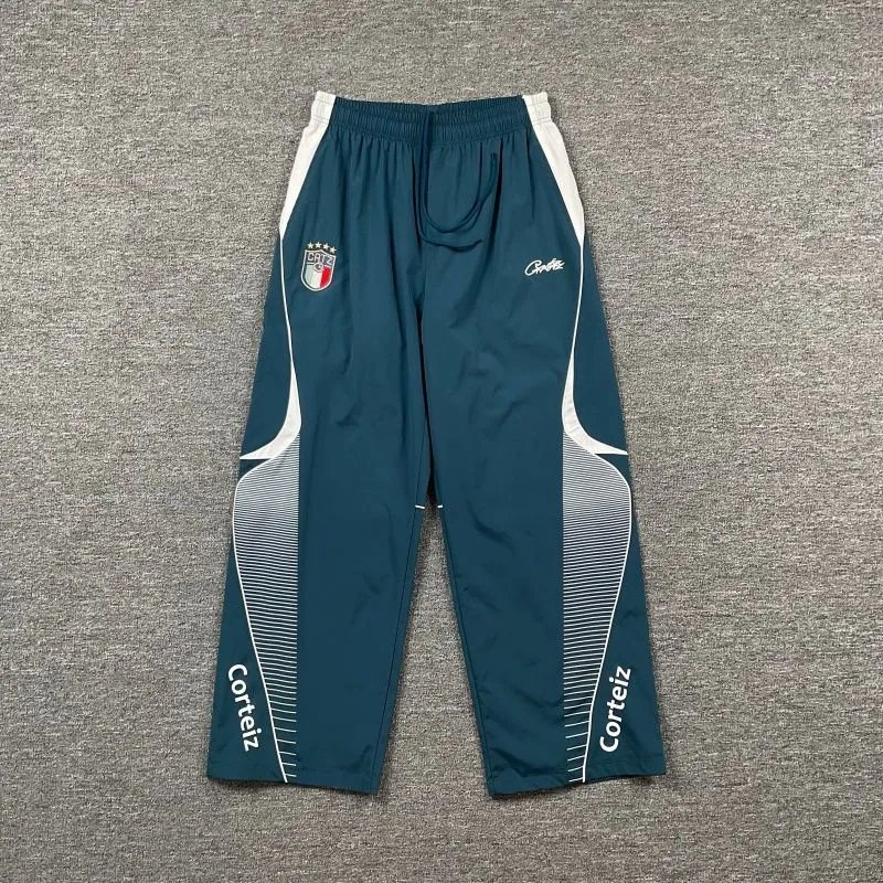 Corteiz Tracksuits Colorblock zip-up track jacket and pants set image 13