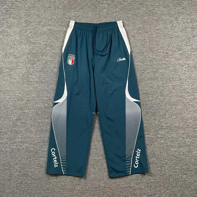 Corteiz Tracksuits Colorblock zip-up track jacket and pants set product detail image 13