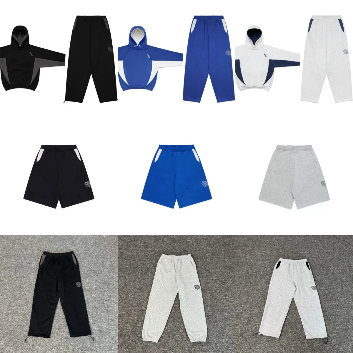 Mertra Tracksuit Pants & Shorts Collection [3 Colors + Hoodie Options]