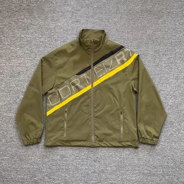 Corteiz Tracksuits Colorblock zip-up track jacket and pants set — 23