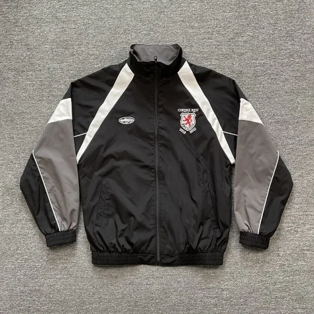 Corteiz Tracksuits Colorblock zip-up track jacket and pants set product detail image 14