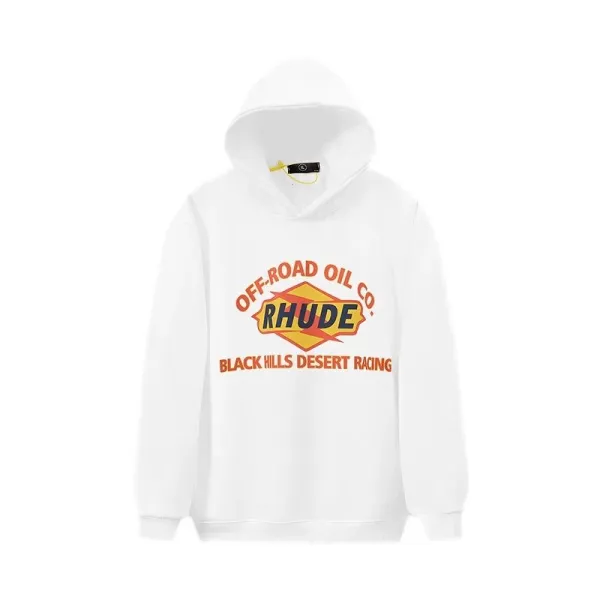 Rhude St. Jean Beach Club Hoodie White - 17