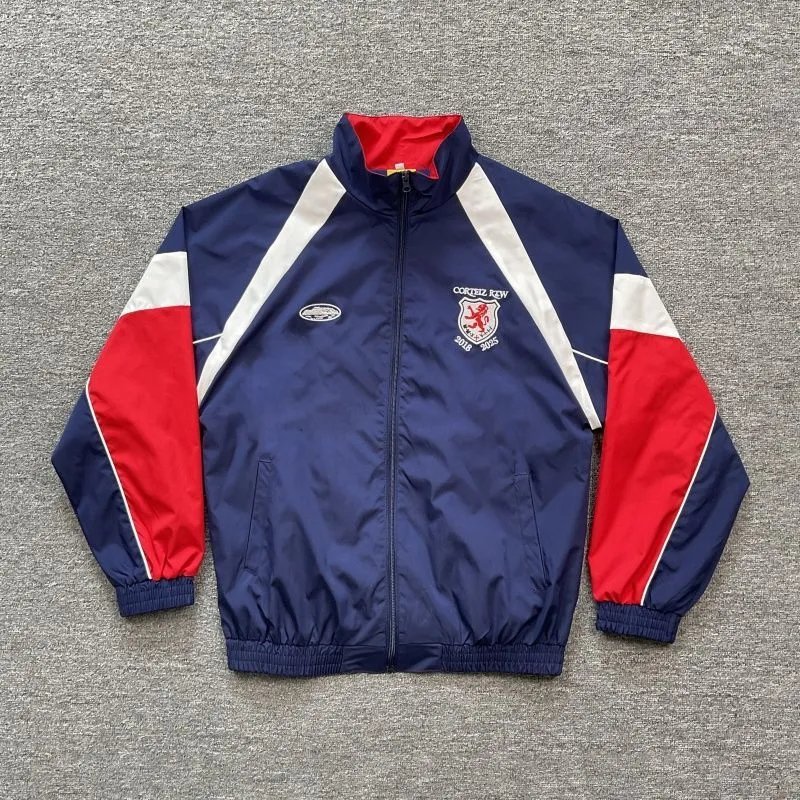 Corteiz Tracksuits Colorblock zip-up track jacket and pants set image 15