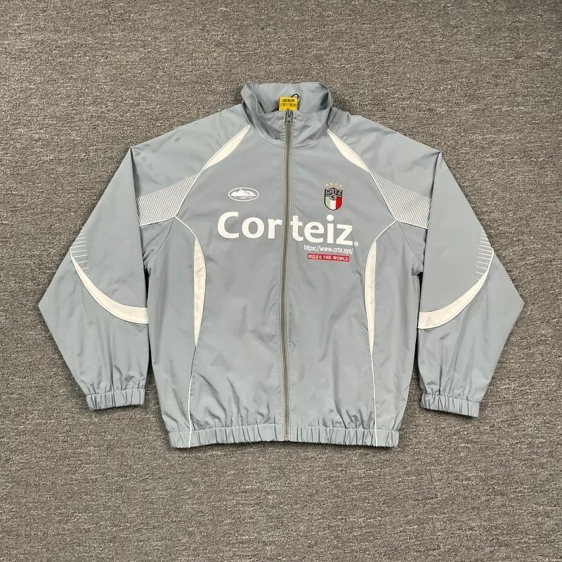 Corteiz Tracksuits Colorblock zip-up track jacket and pants set image 6