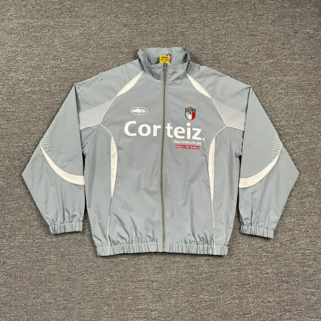 Corteiz Tracksuits Colorblock zip-up track jacket and pants set product detail image 6