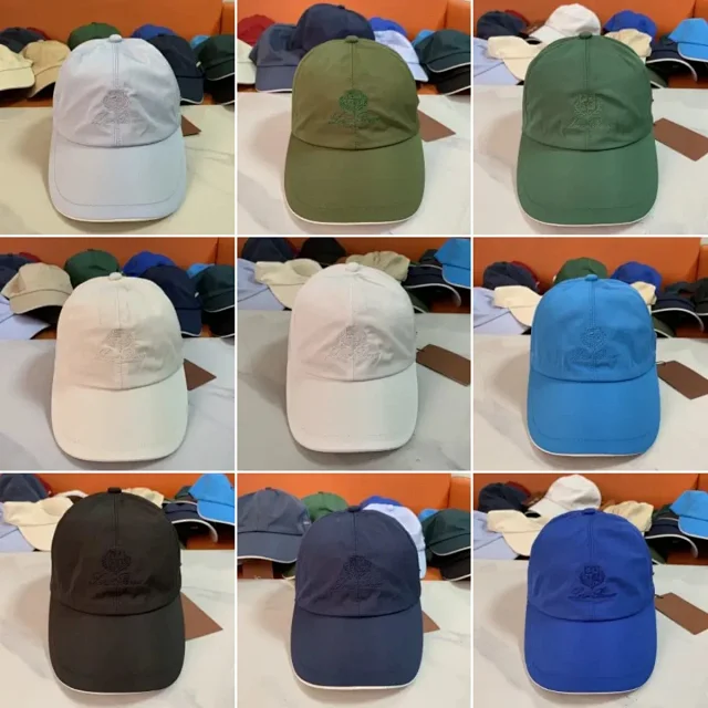 Burberry Hats Baseball Cap with Embroidered Equestrian Knight Logo product detail image 1