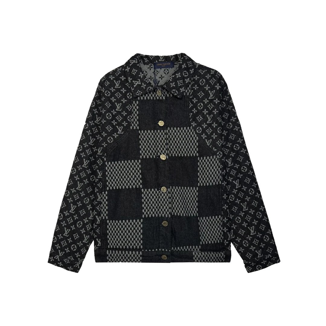 Palm Angels Jackets Washed denim trucker jacket image 10