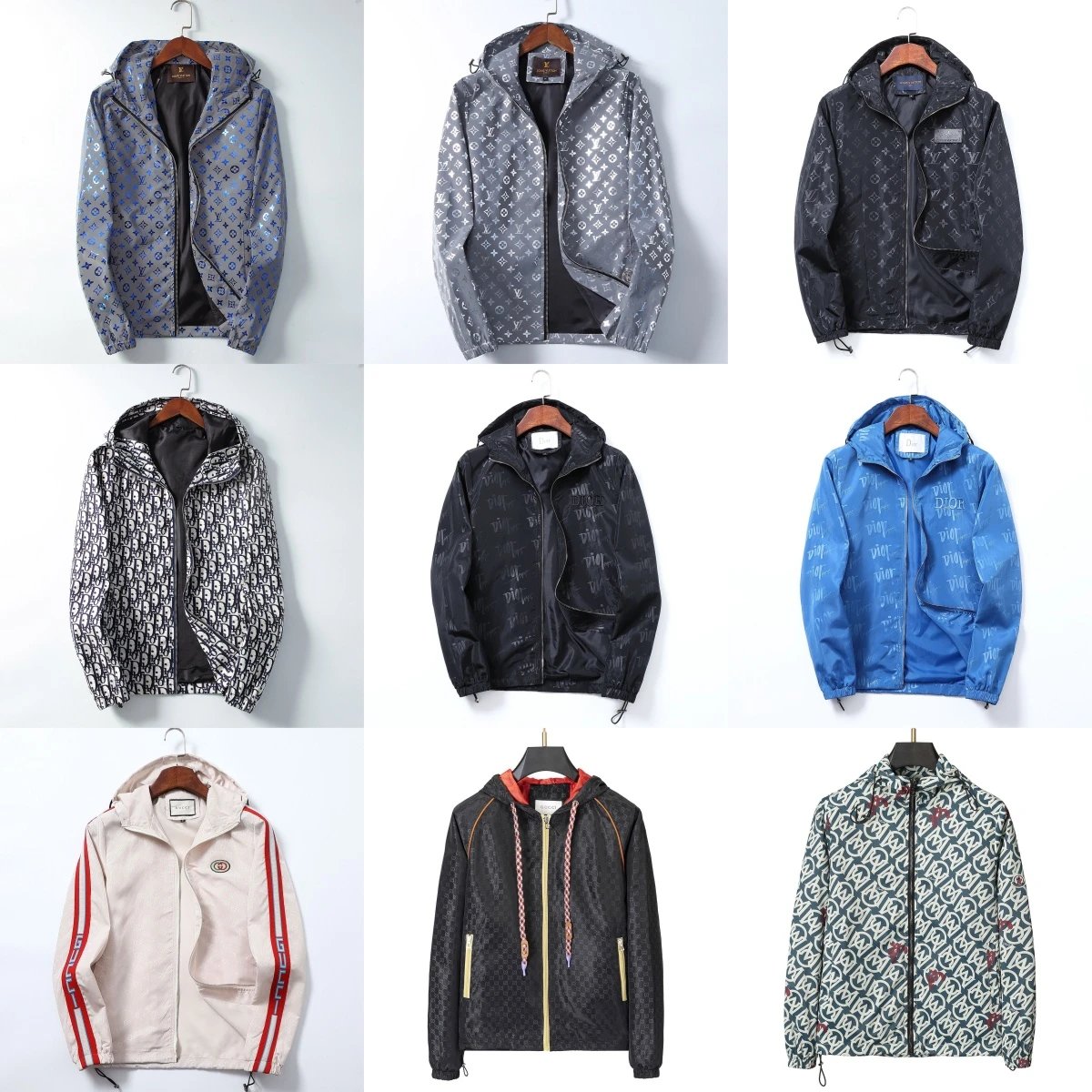 Prada Re-Nylon Hooded Windbreaker Army Green Jacket - 3