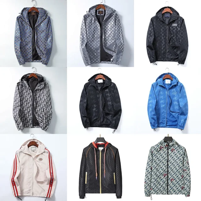 Louis Vuitton Jackets Hooded Monogram Windbreaker product detail image 1