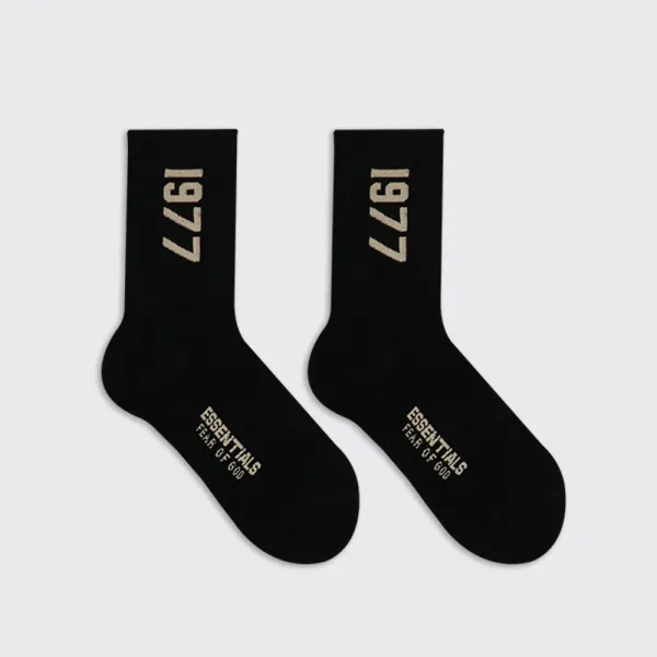 Hellstar Logo Socks Brown - 8