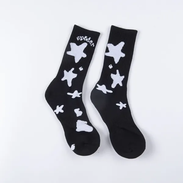 Hellstar Logo Socks Brown - 12