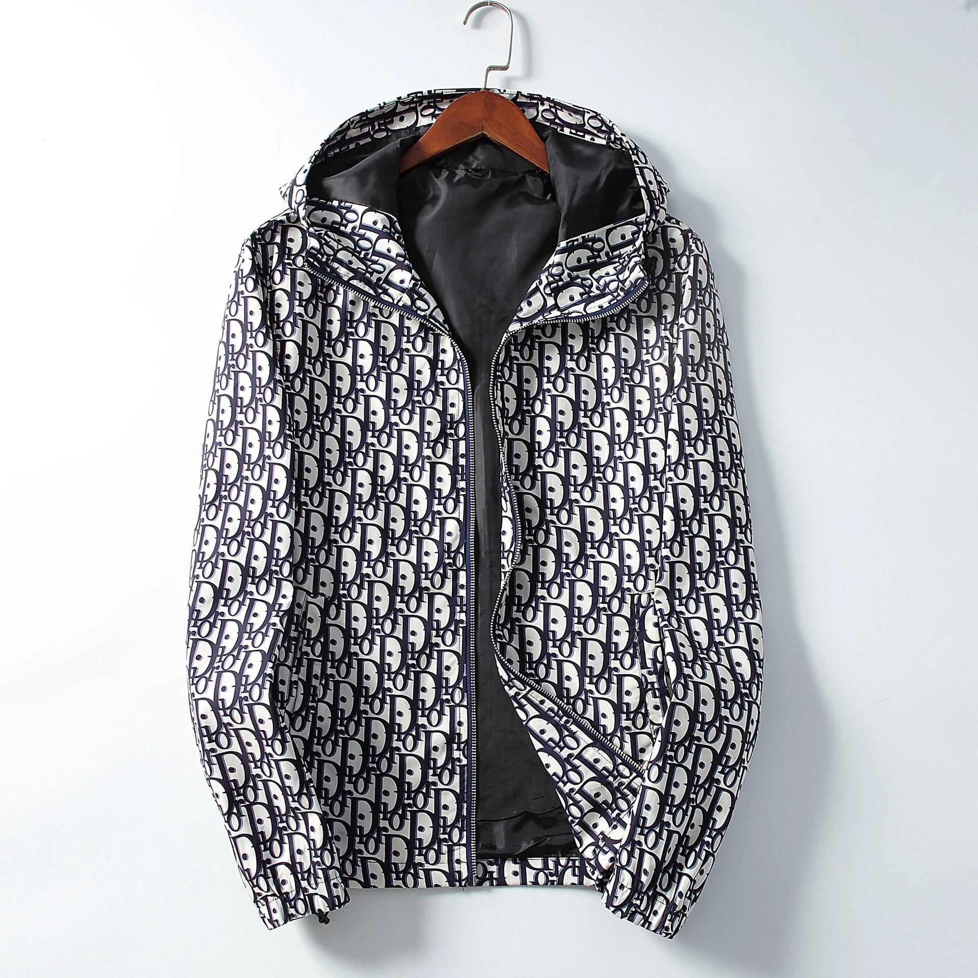 Prada Re-Nylon Hooded Windbreaker Army Green Jacket - 6