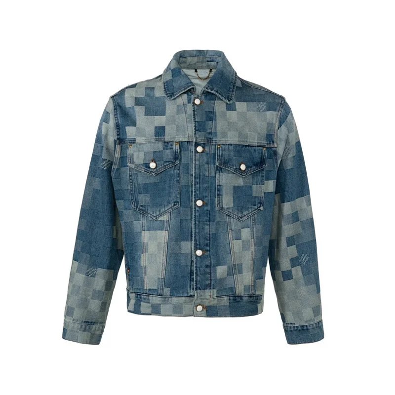 Louis Vuitton Jackets Monogram and patchwork denim jacket image 3