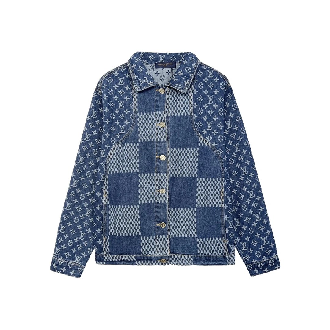 Palm Angels Jackets Washed denim trucker jacket image 11
