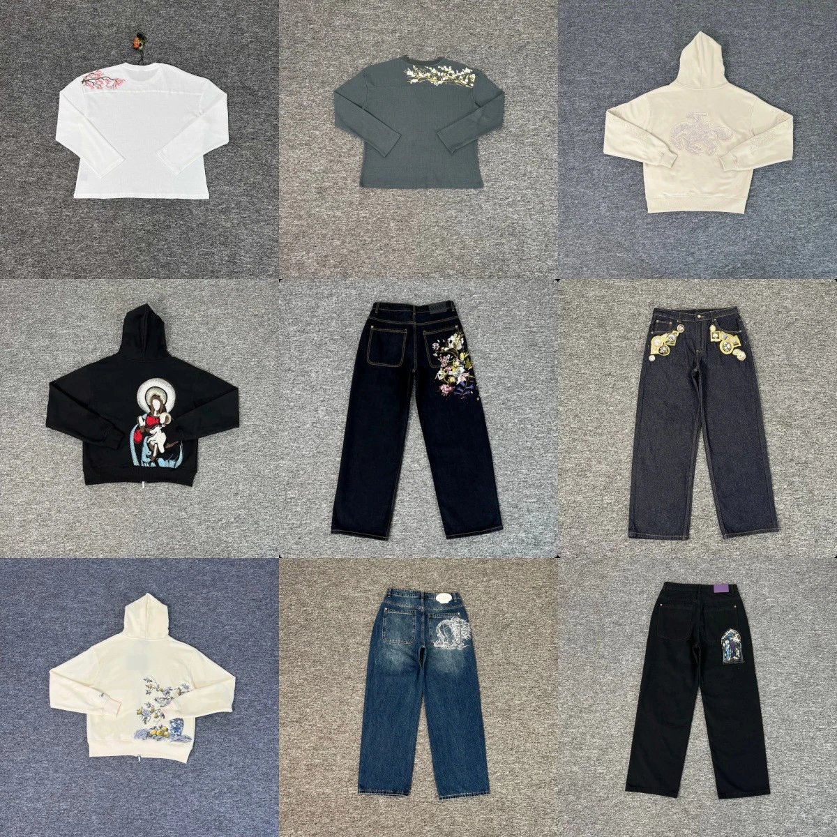 AA-New Casual Jeans and Hoodie Set Whatsapp+86 137 5057 8997