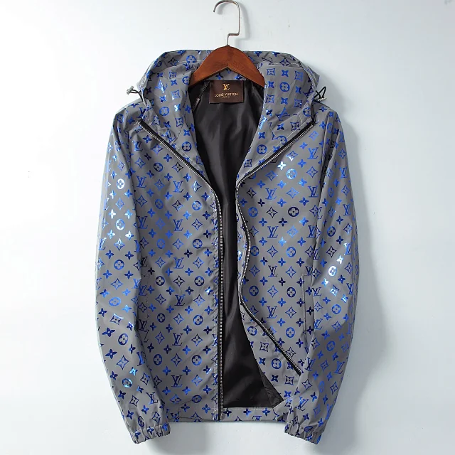 Louis Vuitton Jackets Hooded Monogram Windbreaker product detail image 2