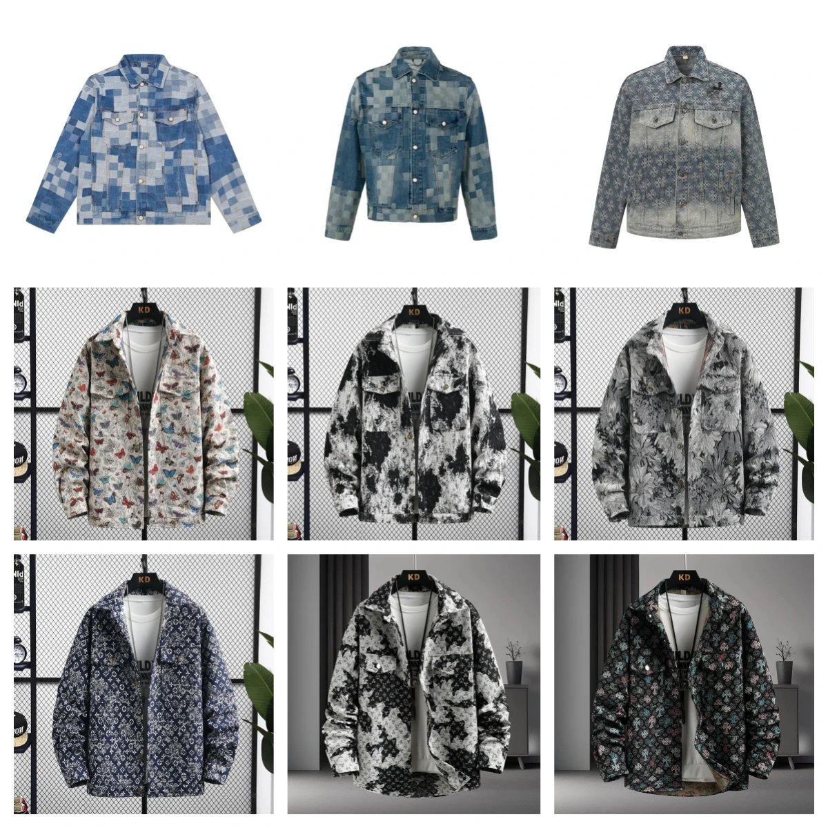 KD Denim Printed Jac