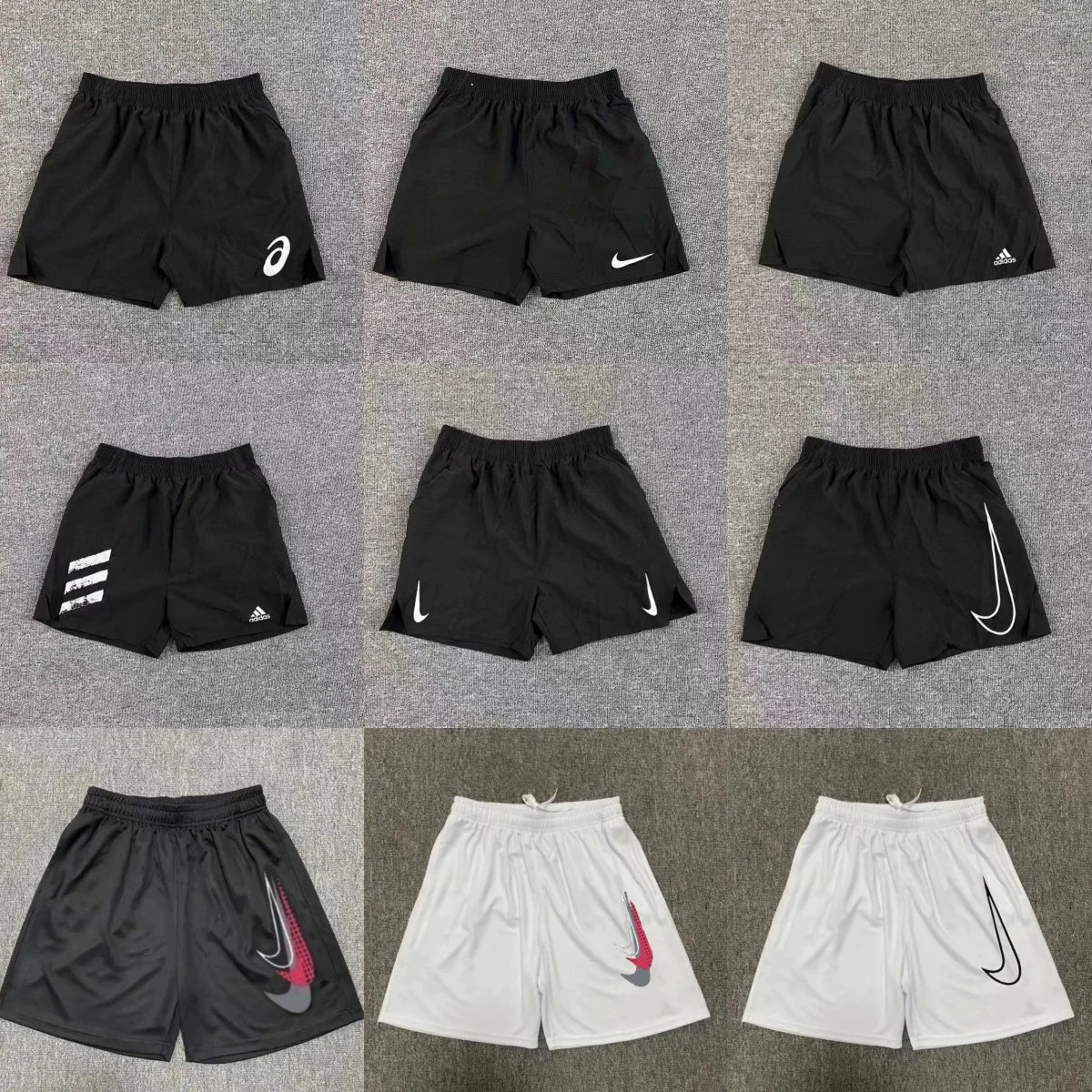 Nike Adidas Black Wh