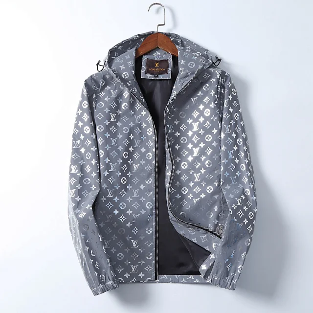 Louis Vuitton Jackets Hooded Monogram Windbreaker product detail image 3