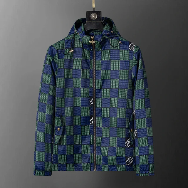 Louis Vuitton Jackets Hooded Monogram Windbreaker product detail image 11