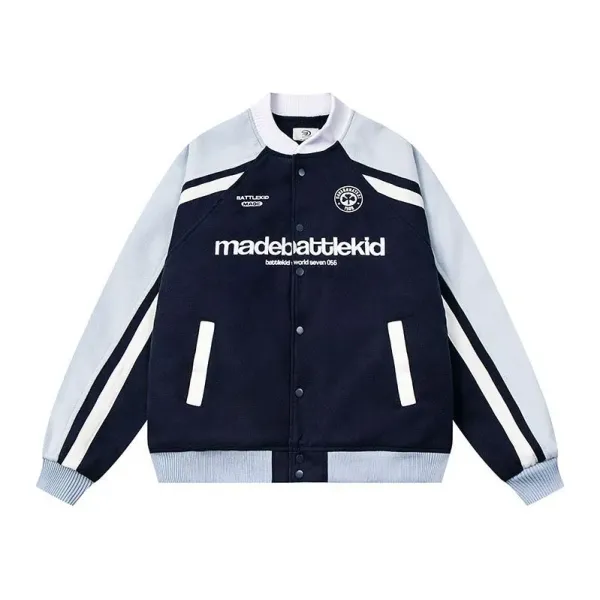 Design NEVRALER V-Stripe Windbreaker Jacket in Khaki and Black Outerwear.windbreaker - 10