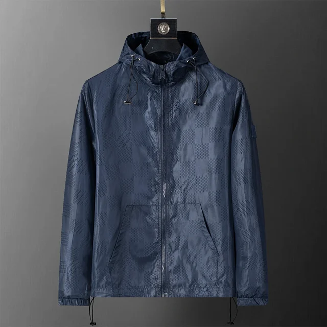 Louis Vuitton Jackets Hooded Monogram Windbreaker product detail image 13