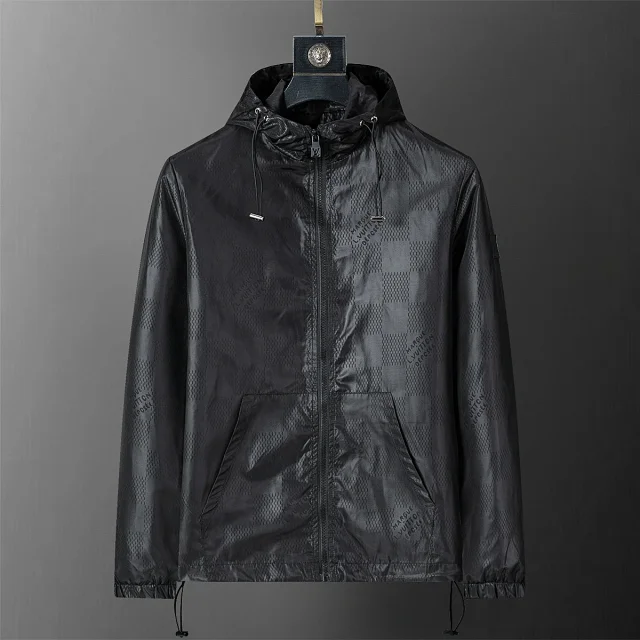 Louis Vuitton Jackets Hooded Monogram Windbreaker product detail image 14