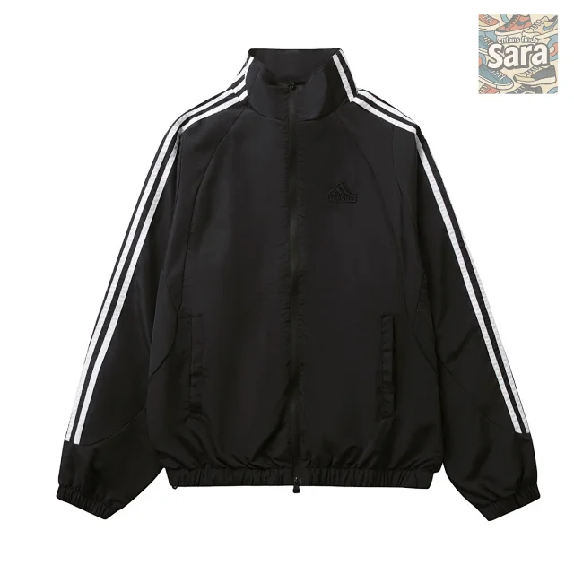 Adidas Jackets Three-Stripe Zip-Up Track Jacket product detail image 3
