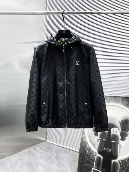 Off-White Grid Print Utility Jacket Black/White - 12