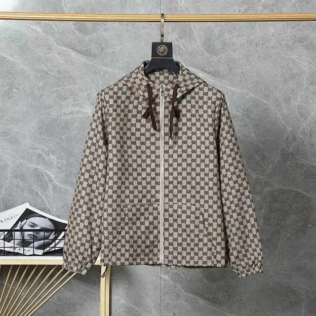 Gucci Jackets Hooded Zip Jacket product detail image 3