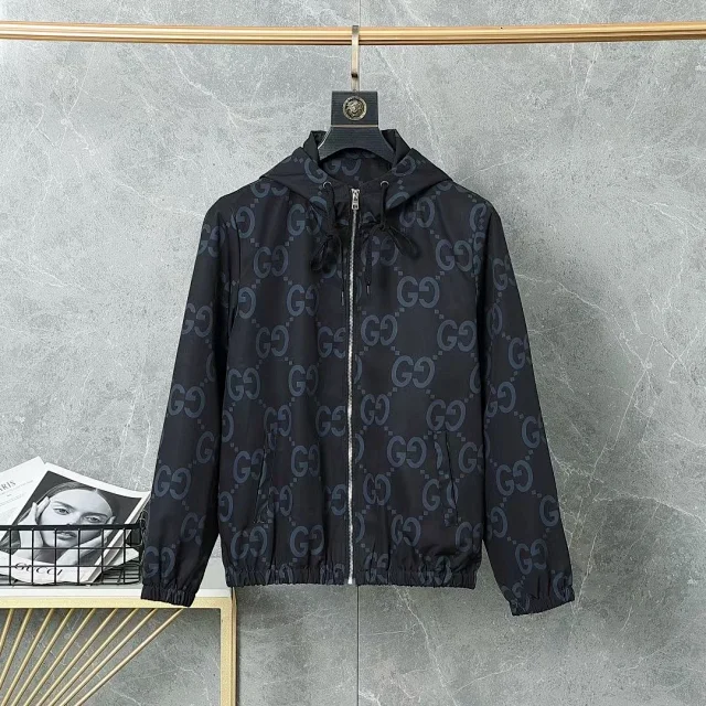 Gucci Jackets Hooded Zip Jacket product detail image 5