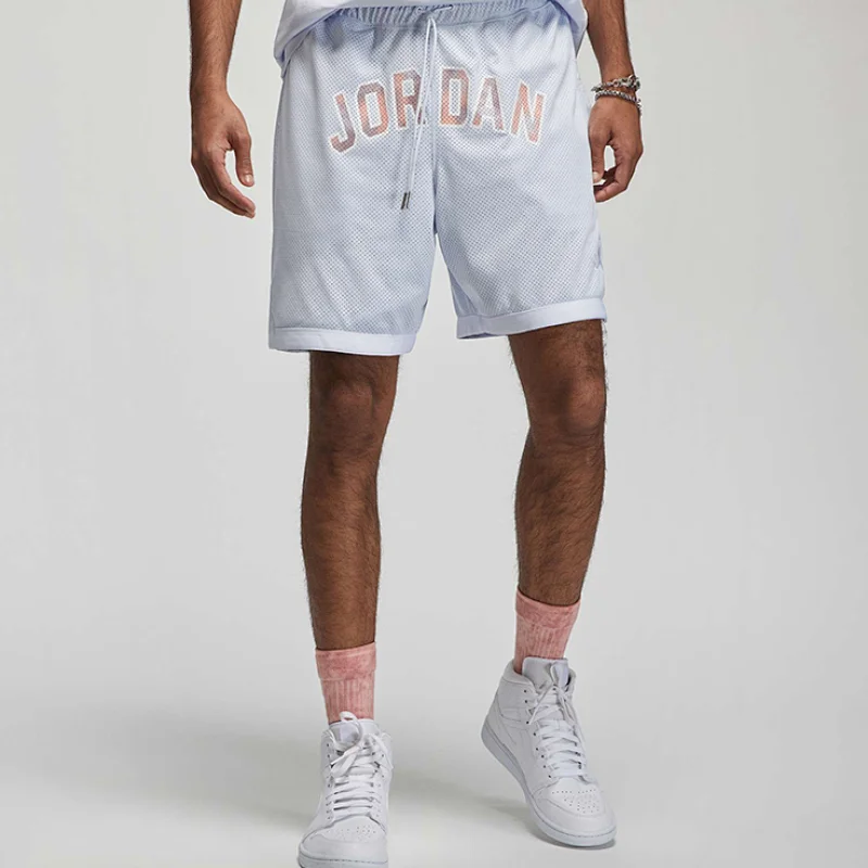 Air Jordan Mesh Color-Block Basketball Shorts - rep Jordan