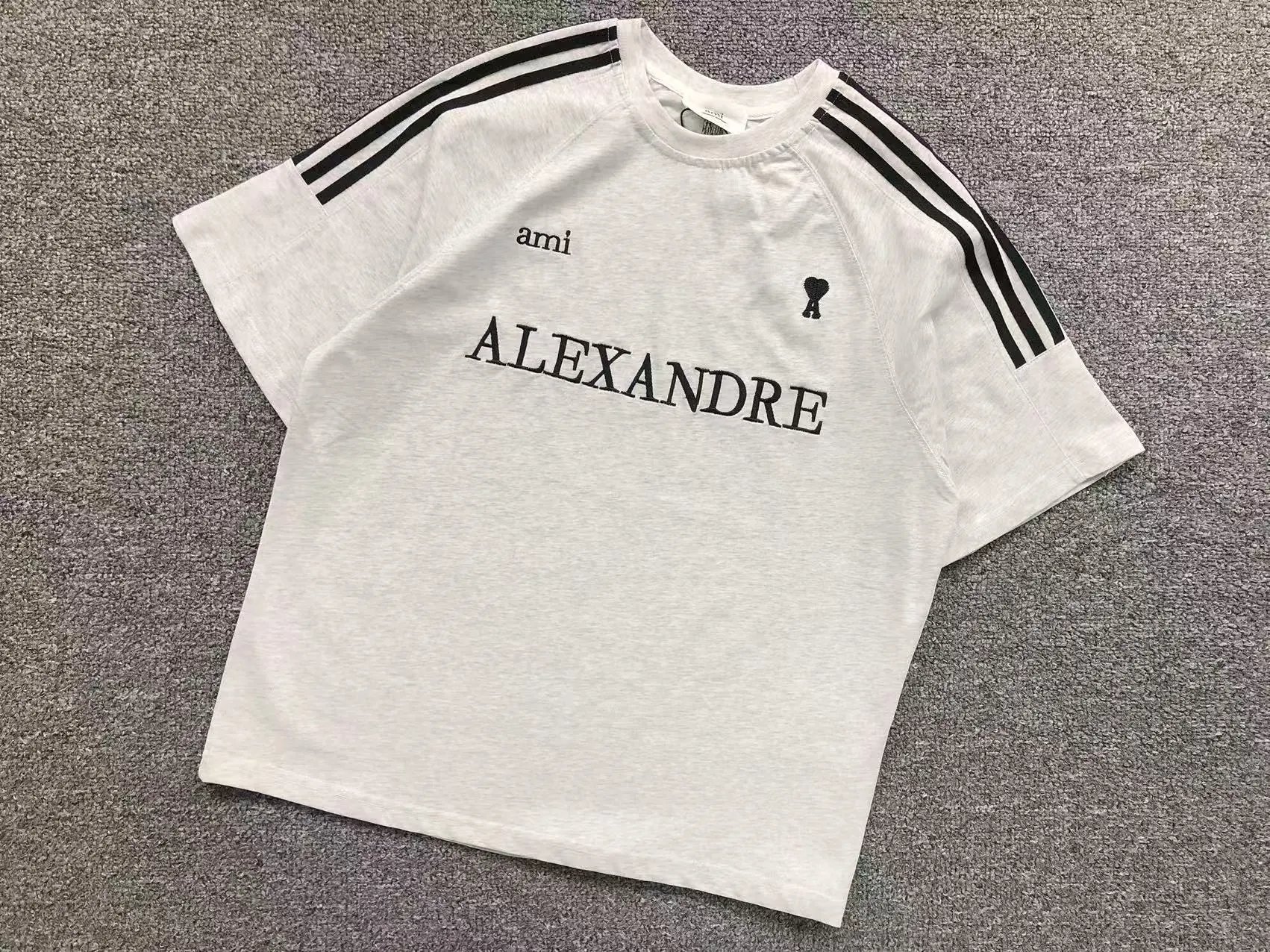 AMI Paris Alexandre T-Shirt White