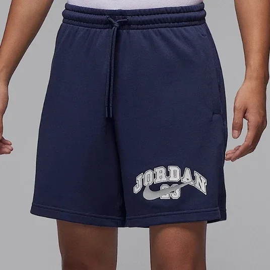 Jordan Jumpman 23 Navy Knitted Mid-Length Athletic Shorts