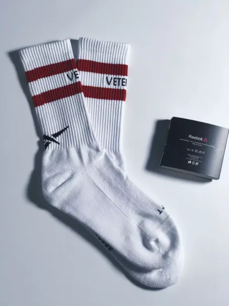 Vetements x Chaosetter Winter 2023 Collaboration Socks White - 15