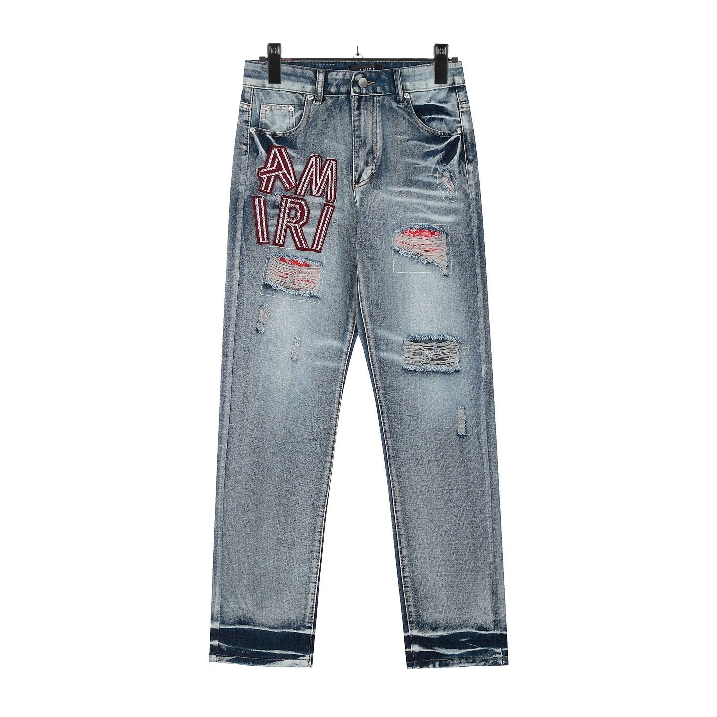 Louis Vuitton Jeans Straight-Leg Denim — 40